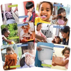 12-Piece Life Skills and Good Practices Puzzles Set of 6