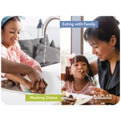 12-Piece Life Skills and Good Practices Puzzles Set of 6