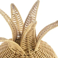 Pineapple Washable Wicker Floor Basket