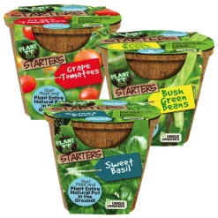Plant-It Starters Vegetables and Herb Set of 3