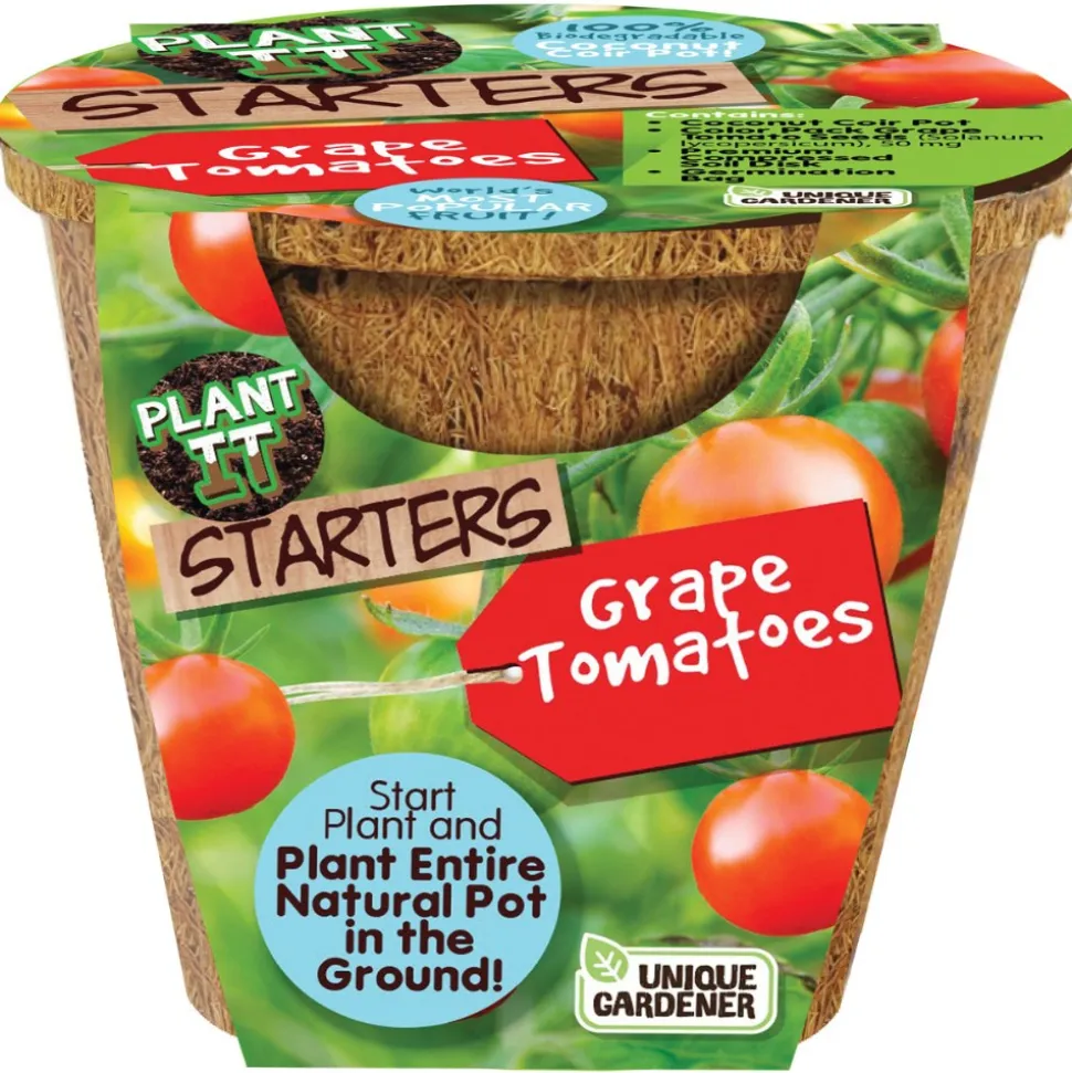 Plant-It Starters Vegetables and Herb Set of 3
