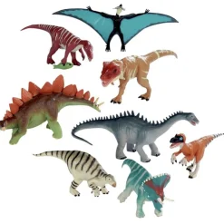 Plastic Dinosaurs 8 Pieces