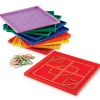 Plastic Geoboards Set of 10