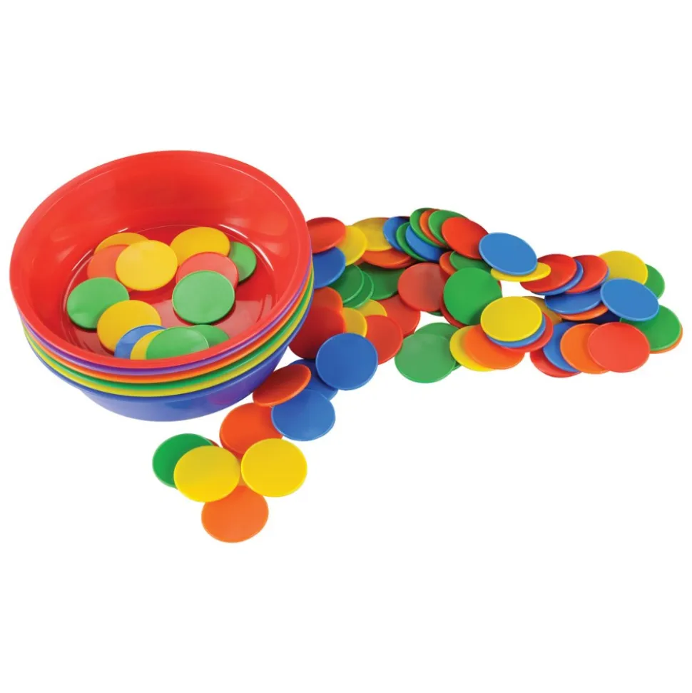 Plastic Sorting and Mixing Bowls Set of 6