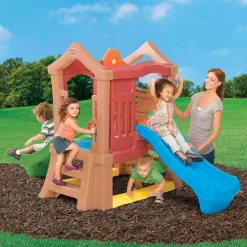 Play Up Double Slide Climber