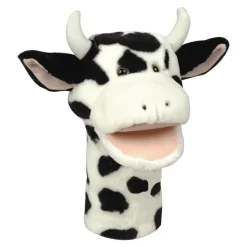 Plush Bigmouth Cow Hand Puppets