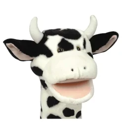 Plush Bigmouth Cow Hand Puppets