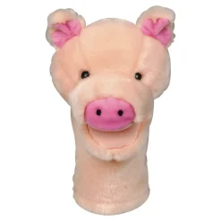 Plush Bigmouth Pig Hand Puppets