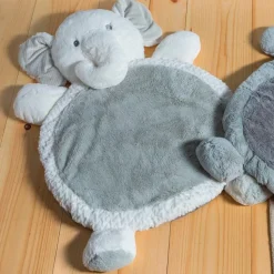Plush 31" Elephant Baby Mat