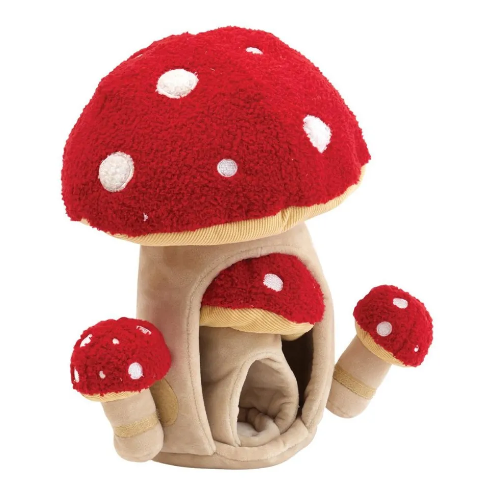 Plush Mushrooms Set of 4