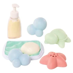 14" Plush Water Play Baby Doll & Bathtub Set