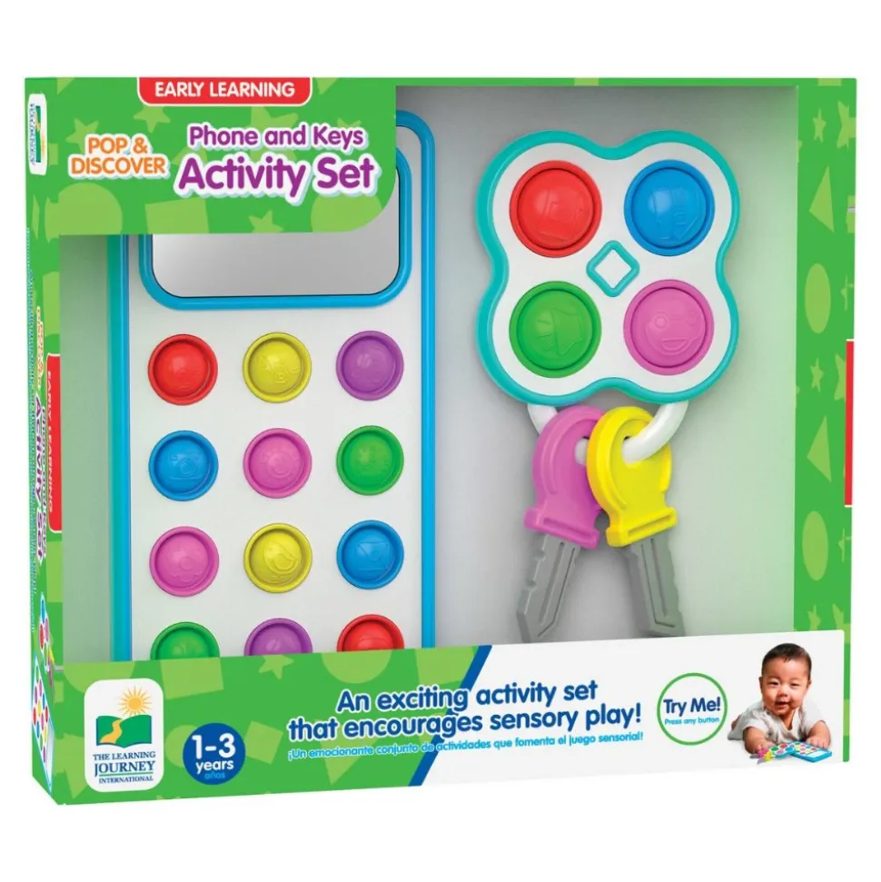 Pop & Discover Phone & Keys Activity Set