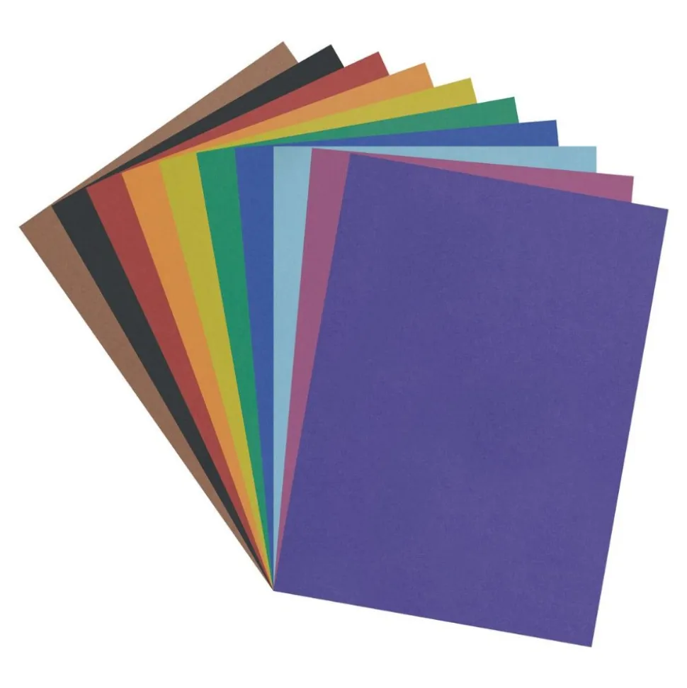 Poster Board 22" x 28" Assorted Colors 100 Sheets