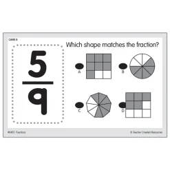 Power Pen Cards Fractions