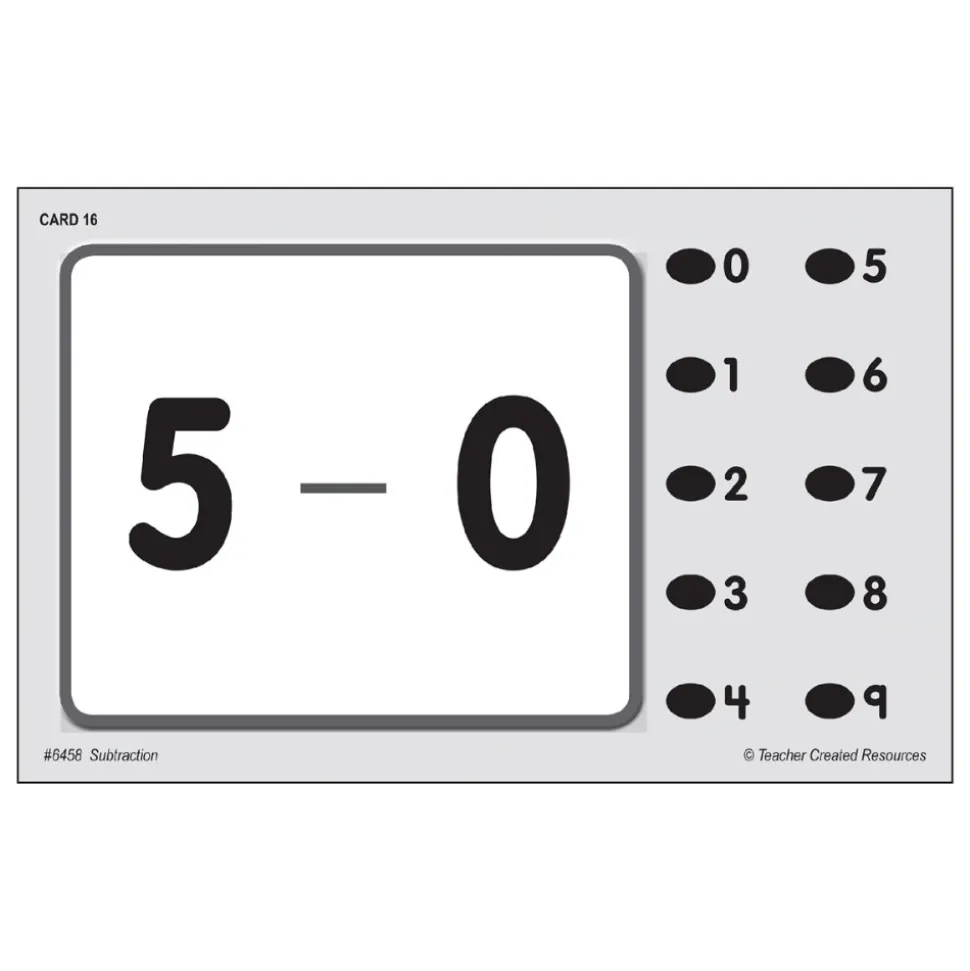 Power Pen Cards Subtraction