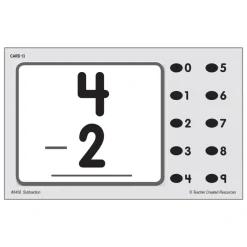 Power Pen Cards Subtraction