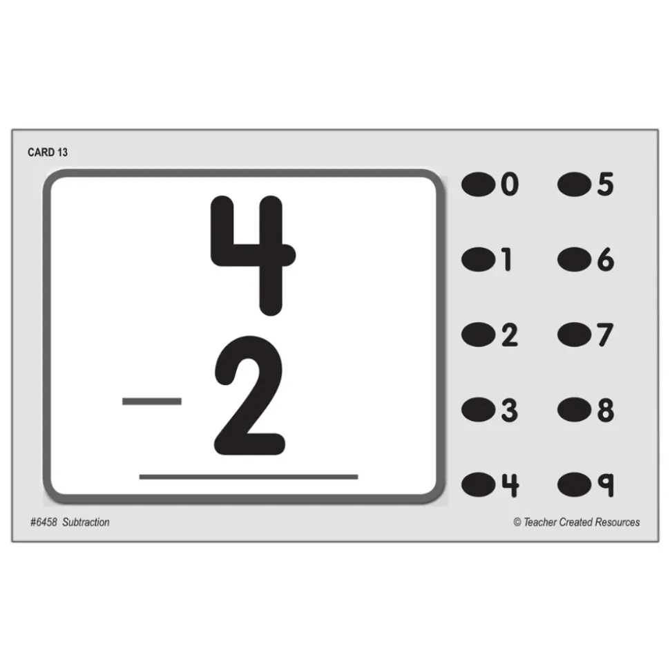 Power Pen Cards Subtraction