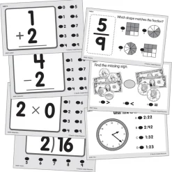 Power Pen Learning Math Quiz Cards Set of 7