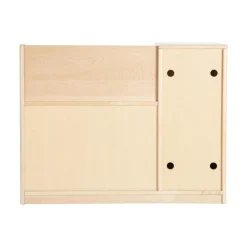 Premium Solid Maple All-in-One Toddler Kitchen