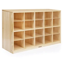 Premium Solid Maple 20-Bin Storage