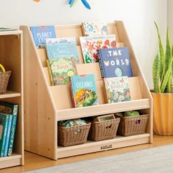 Premium Solid Maple Book Display