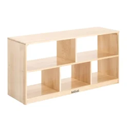 Premium Solid Maple 5-Compartment Storage Unit