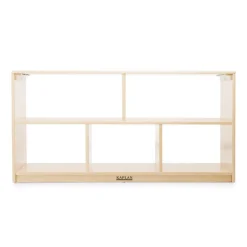 Premium Solid Maple 5-Compartment Storage Unit