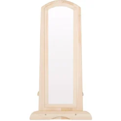 Premium Solid Maple Dress-Up Center with 4 Baskets