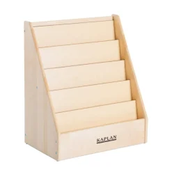Premium Solid Maple 5-Shelf Book Display