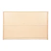 Premium Solid Maple 2-Shelf Storage Solid Back