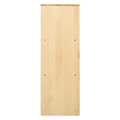 Premium Solid Maple 3-Shelf Storage