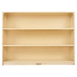 Premium Solid Maple 3-Shelf Storage