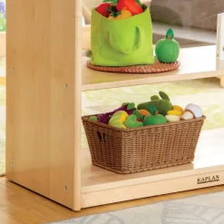 Premium Solid Maple Shelf Storage