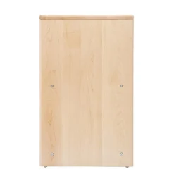 Premium Solid Maple Shelf Storage