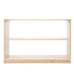 Premium Solid Maple Shelf Storage
