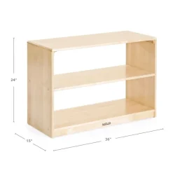 Premium Solid Maple Shelf Storage