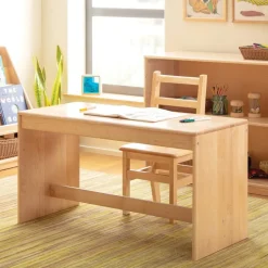Premium Solid Maple Student Desk 22