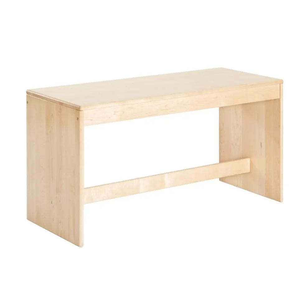Premium Solid Maple Student Desk 22" Height