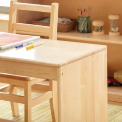 Premium Solid Maple Student Desk 22