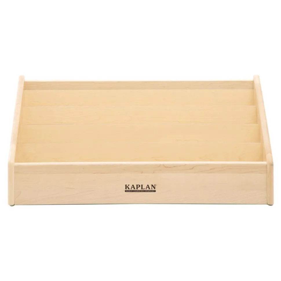 Premium Solid Maple Toddler Book Display