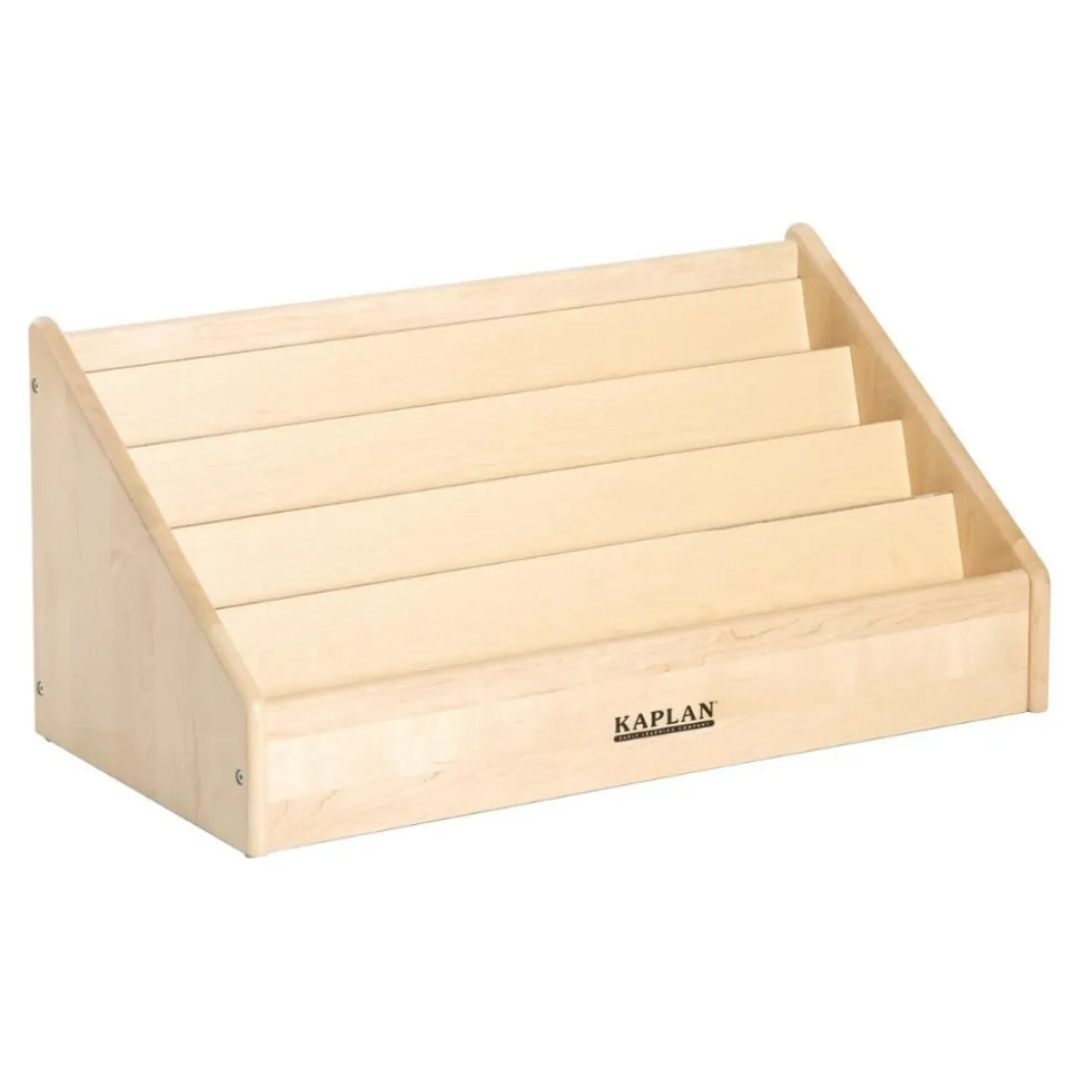 Premium Solid Maple Toddler Book Display