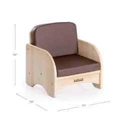 Premium Solid Maple Toddler Couch and Chair