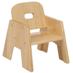 Premium Solid Maple Toddler Chairs Set of 2