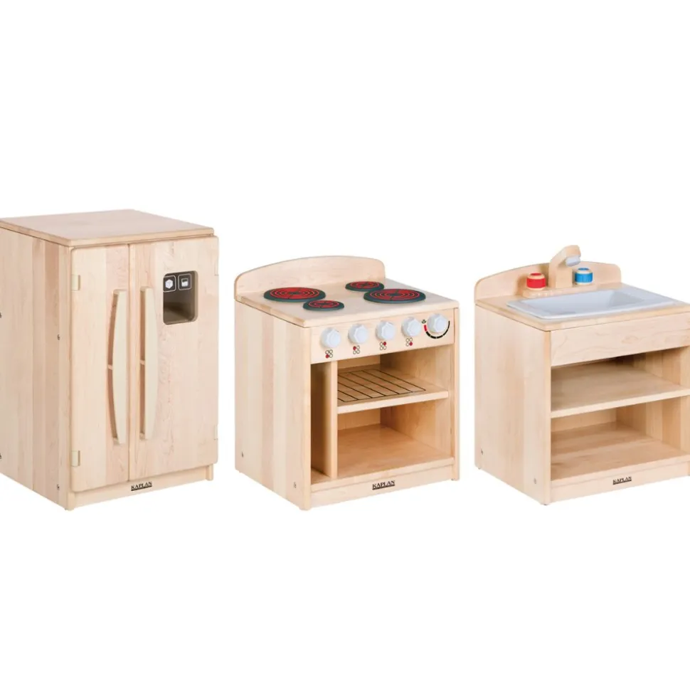 Premium Solid Maple Toddler Kitchen Units