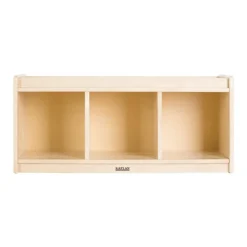 Premium Solid Maple Toddler Pull-Up Storage