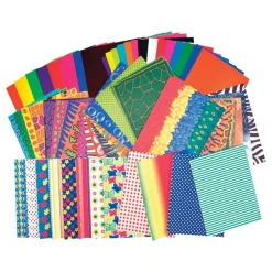 Preschool Arts and Crafts Paper Assortment Pack 176 Sheets