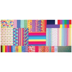 Preschool Arts and Crafts Paper Assortment Pack 176 Sheets