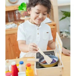 Pretend Cooking Pans and Utensils Set 6 Pieces