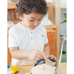 Pretend Cooking Pans and Utensils Set 6 Pieces