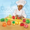 Pretend Play Sliceable Fruits and Veggies 23 Pieces